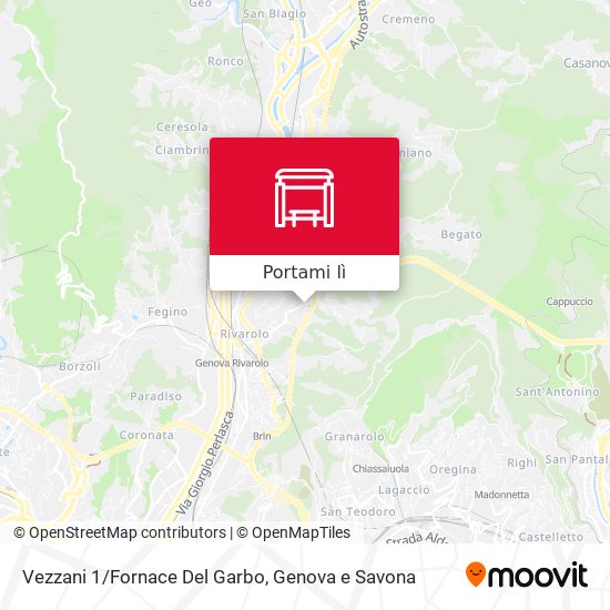 Mappa Vezzani 1/Fornace Del Garbo