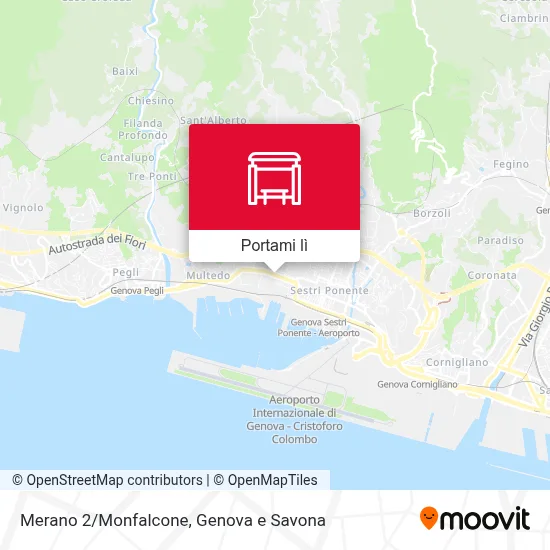 Mappa Merano 2/Monfalcone