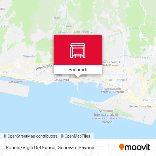 Mappa Ronchi/Vigili Del Fuoco