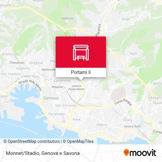 Mappa Monnet/Stadio