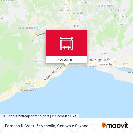Mappa Romana Di Voltri 5/Nervallo