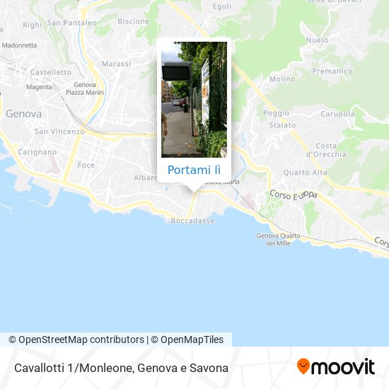 Mappa Cavallotti 1/Monleone