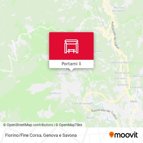 Mappa Fiorino/Fine Corsa