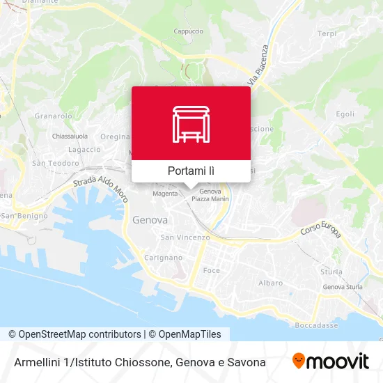 Mappa Armellini 1/Istituto Chiossone