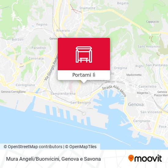 Mappa Mura Angeli/Buonvicini