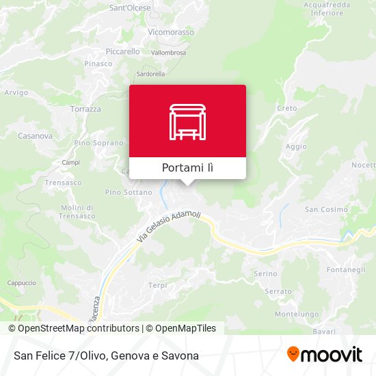 Mappa San Felice 7/Olivo