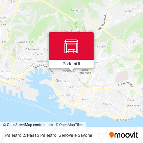 Mappa Palestro 2/Passo Palestro