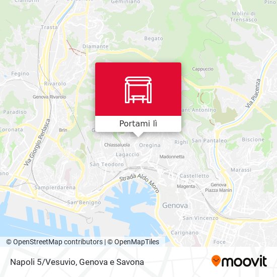 Mappa Napoli 5/Vesuvio