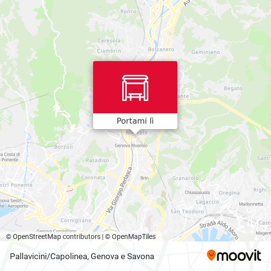 Mappa Pallavicini/Capolinea