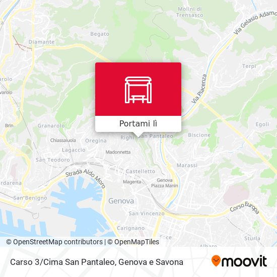 Mappa Carso 3/Cima San Pantaleo