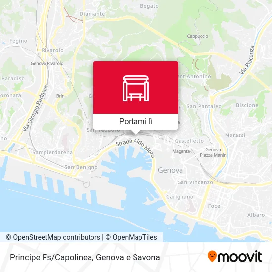 Mappa Principe Fs/Capolinea