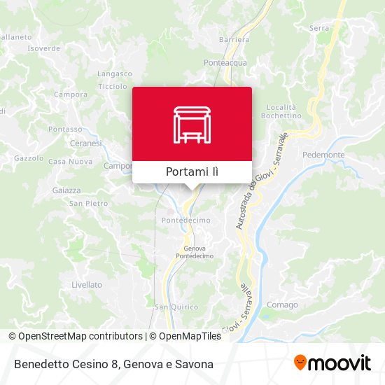 Mappa Benedetto Cesino 8