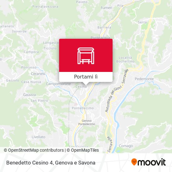 Mappa Benedetto Cesino 4