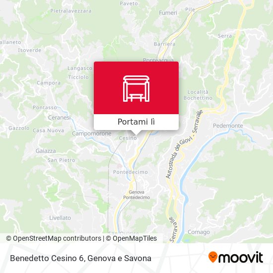 Mappa Benedetto Cesino 6