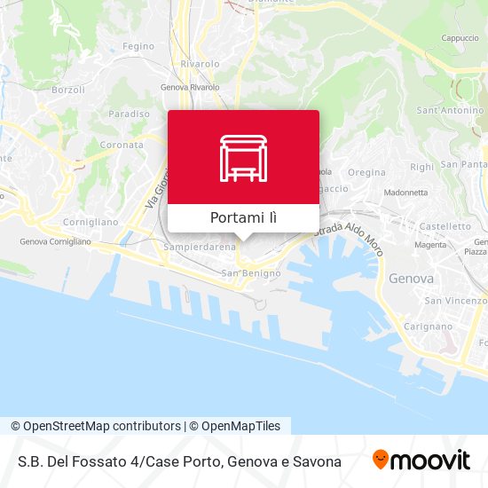 Mappa S.B. Del Fossato 4/Case Porto