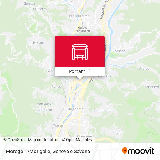 Mappa Morego 1/Morigallo