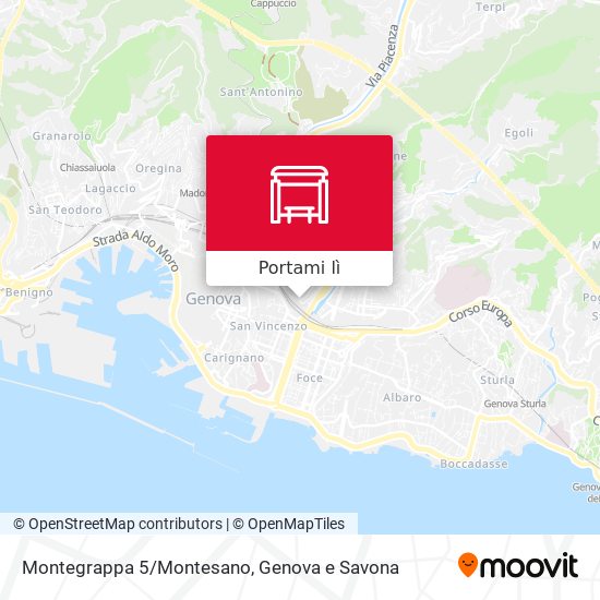 Mappa Montegrappa 5/Montesano