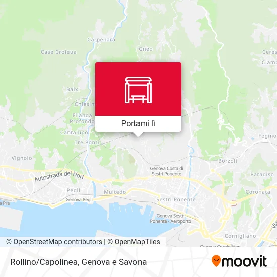 Mappa Rollino/Capolinea