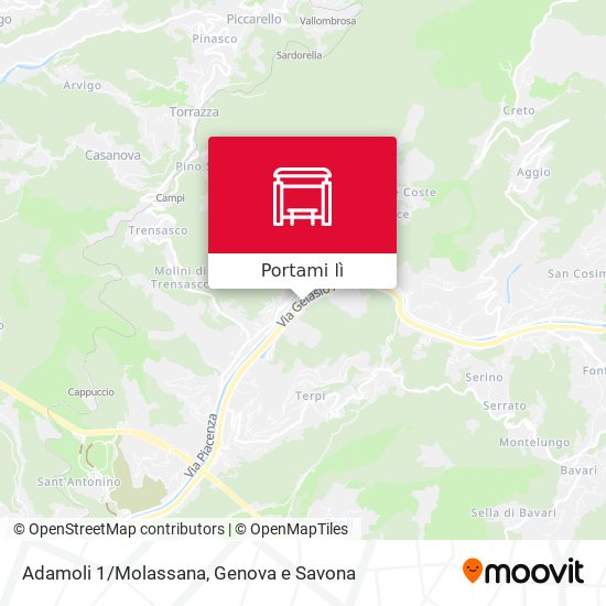 Mappa Adamoli 1/Molassana
