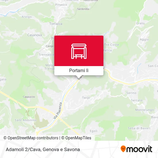 Mappa Adamoli 2/Cava