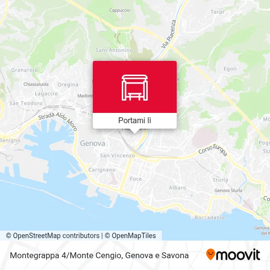 Mappa Montegrappa 4/Monte Cengio