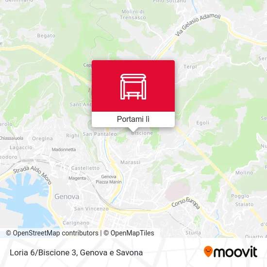 Mappa Loria 6/Biscione 3