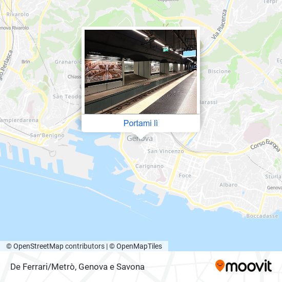Mappa De Ferrari/Metrò