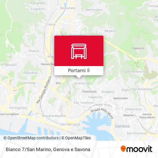 Mappa Bianco 7/San Marino