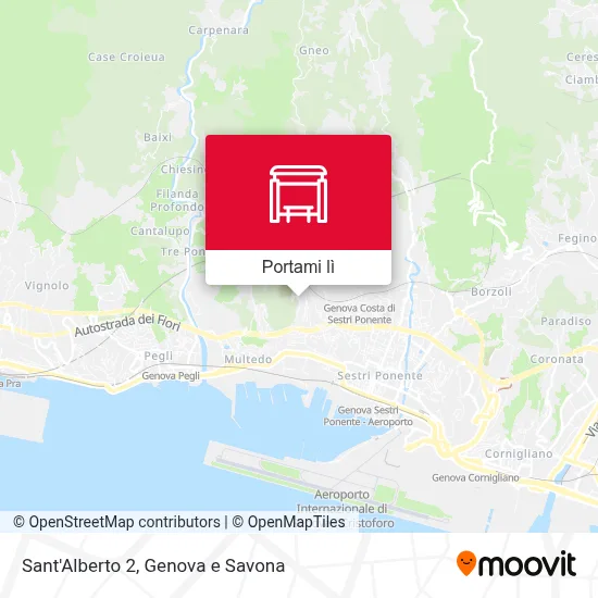 Mappa Sant'Alberto 2