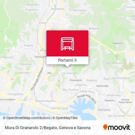 Mappa Mura Di Granarolo 2/Begato