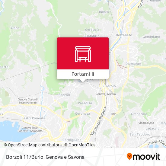 Mappa Borzoli 11/Burlo