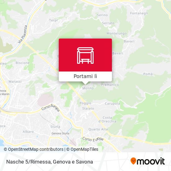 Mappa Nasche 5/Rimessa