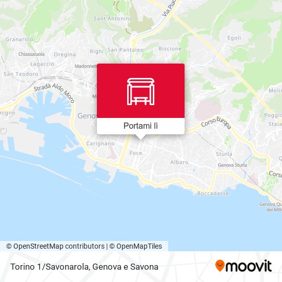 Mappa Torino 1/Savonarola