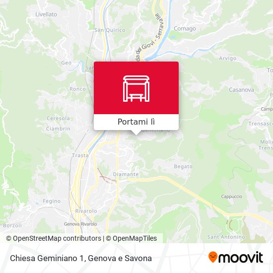 Mappa Chiesa Geminiano 1