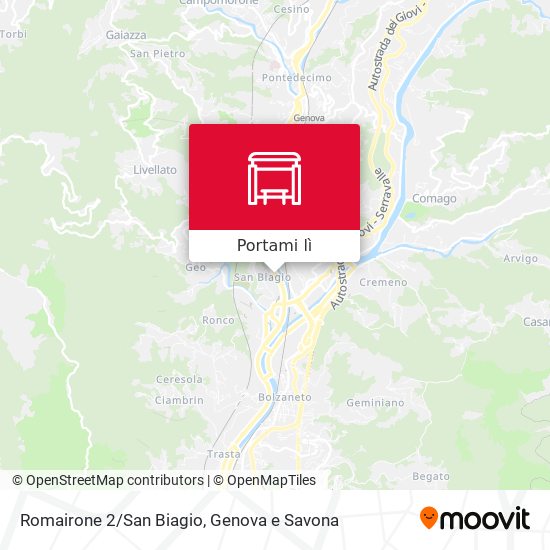 Mappa Romairone 2/San Biagio