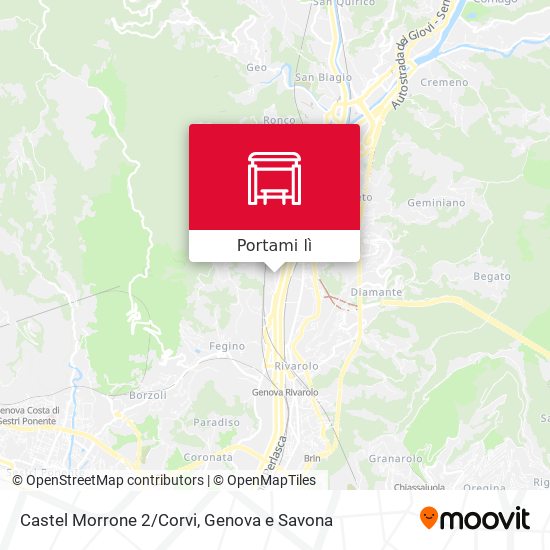 Mappa Castel Morrone 2/Corvi