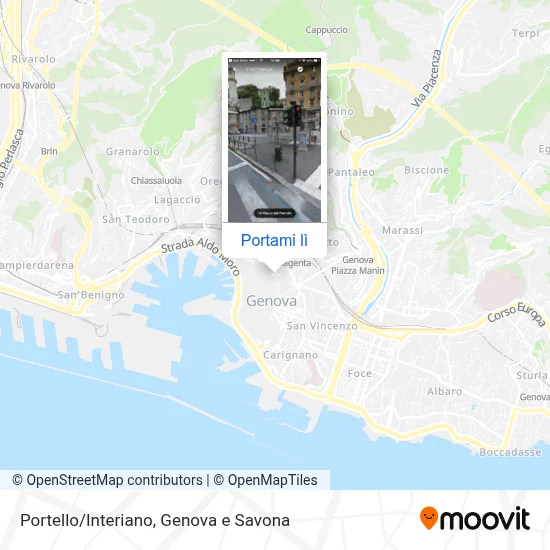 Mappa Portello/Interiano