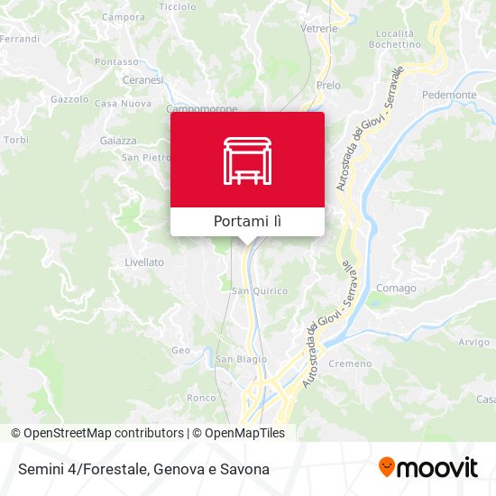 Mappa Semini 4/Forestale