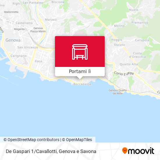 Mappa De Gaspari 1/Cavallotti