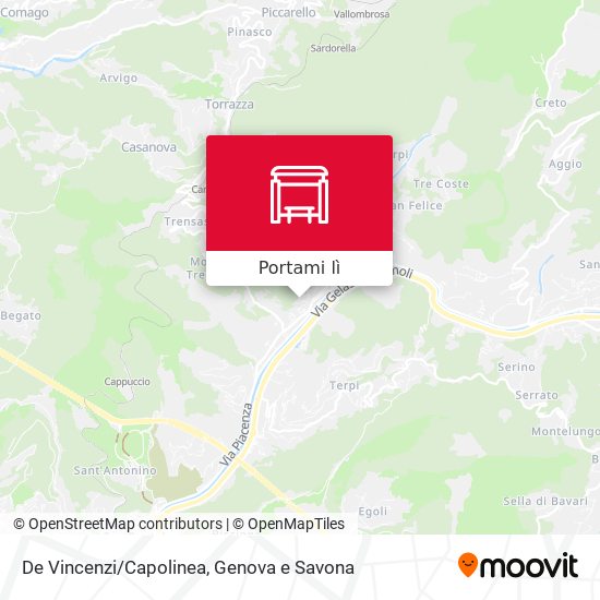 Mappa De Vincenzi/Capolinea