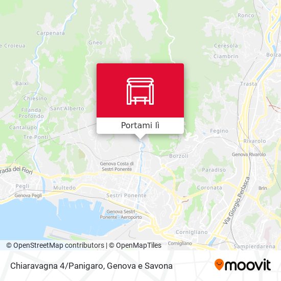 Mappa Chiaravagna 4/Panigaro