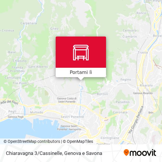 Mappa Chiaravagna 3/Cassinelle