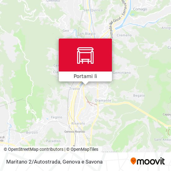 Mappa Maritano 2/Autostrada