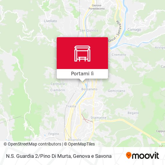 Mappa N.S. Guardia 2/Pino Di Murta