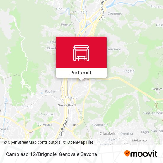 Mappa Cambiaso 12/Brignole