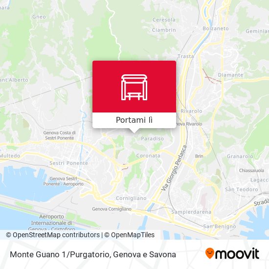 Mappa Monte Guano 1/Purgatorio