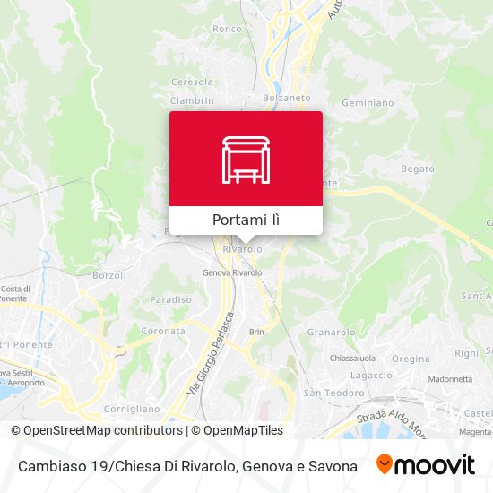 Mappa Cambiaso 19/Chiesa Di Rivarolo