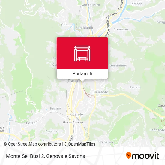 Mappa Monte Sei Busi 2