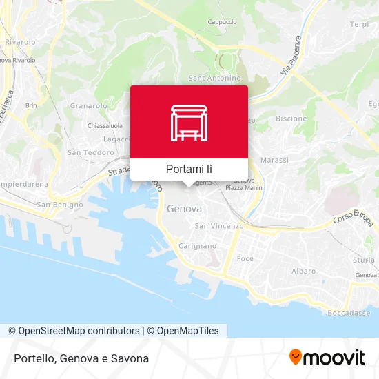 Mappa Portello