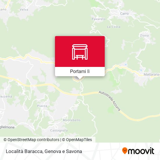 Mappa Località Baracca